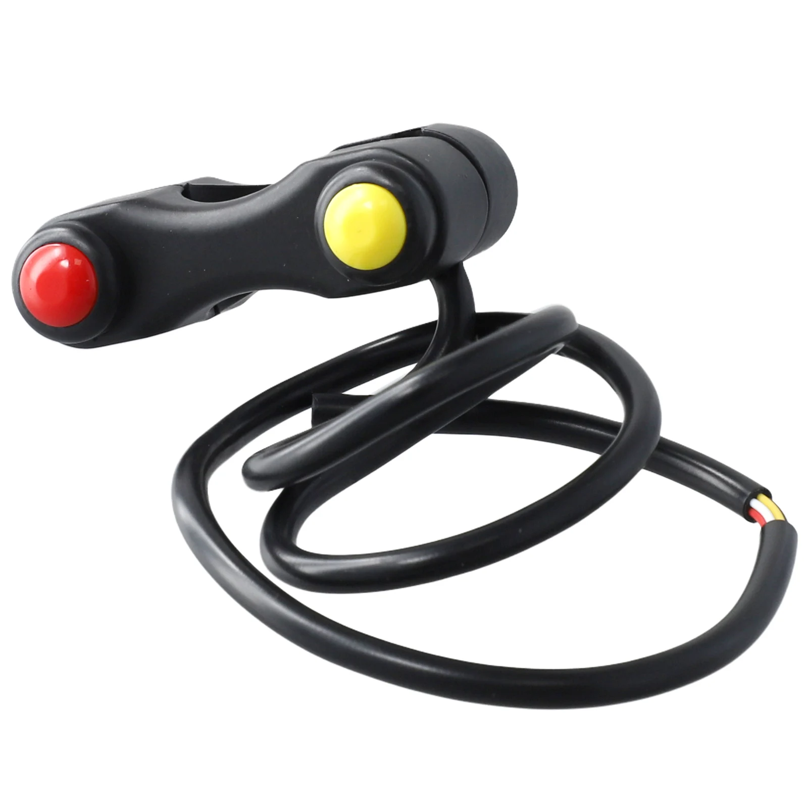 3 Push Motorcycle button switch 0.87inch 12V 7/8