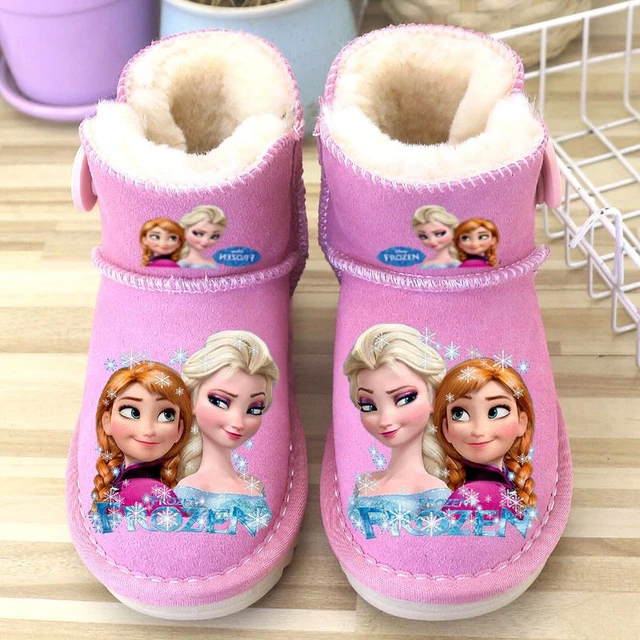 Disney Elsa Snow Princess Real shoes fashion sz 1