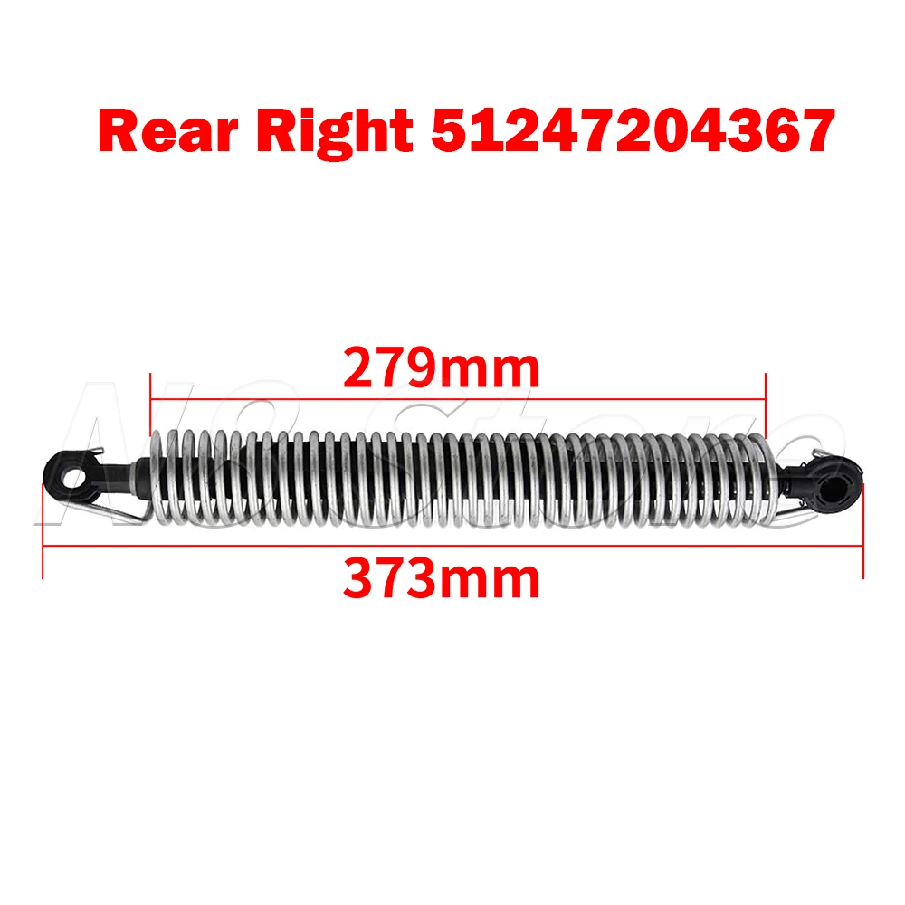 Trunk Lid Return Spring of Rear Left Right For BMW F10 520i 528i 535i 525d 535d 520d 51247204367 51247204366