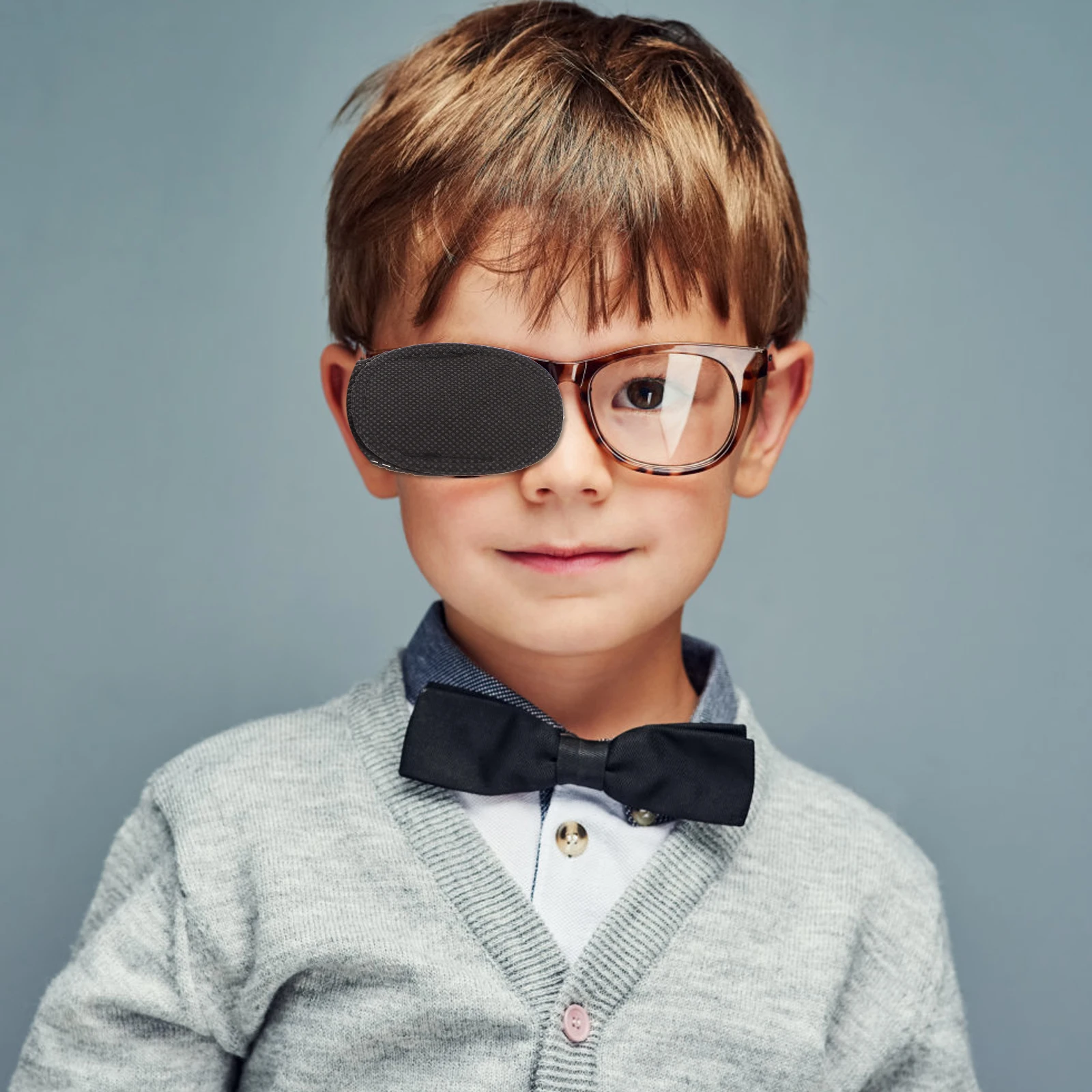 

18 Pcs Amblyopia Eye Patches Breathable Non Woven Kids Pediatric Masks for Vision Training Comfortable Degradable