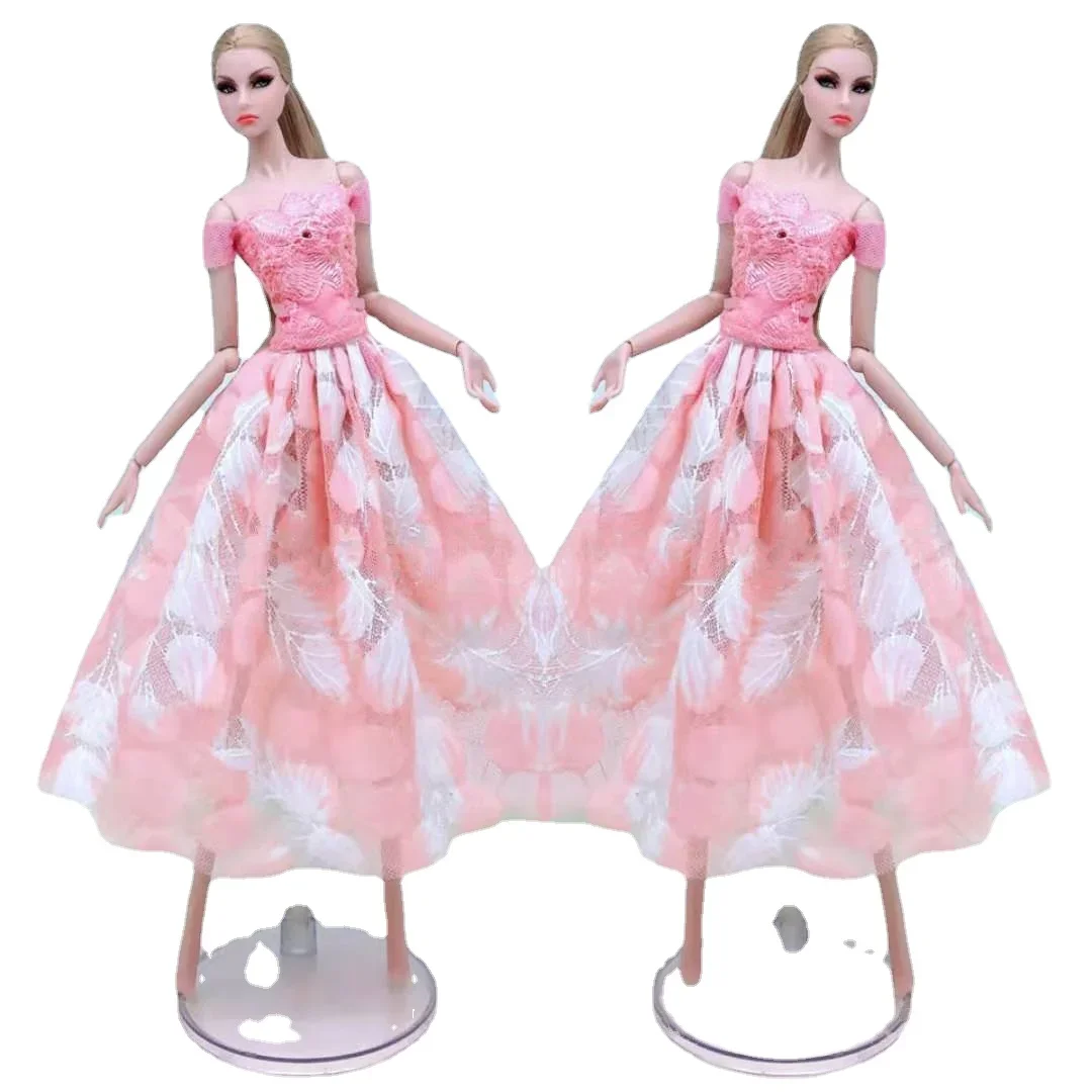 Mode Bloemen Prinses Jurk 1/6 Bjd Kleding Set Voor Barbie Doll Kleding Outfits Shirt Rok Party Gown 11.5 "Poppen accessoires