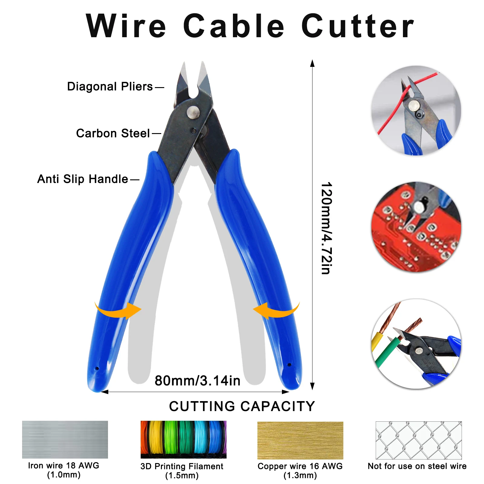 Pin Extractor Terminal Removal Tools Kit for JST/AMP .062\