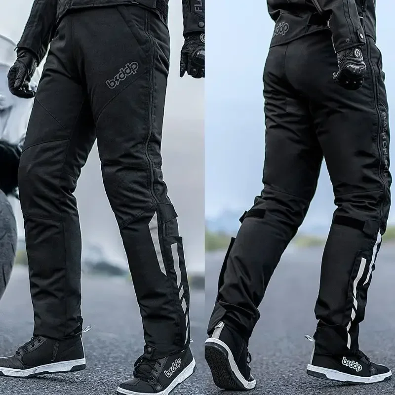 

CE Approved Motorcycle Winter Pants Waterproof Motorcyclist Overpants Men's Motorbike Trousers Warm Racing Protective Gear