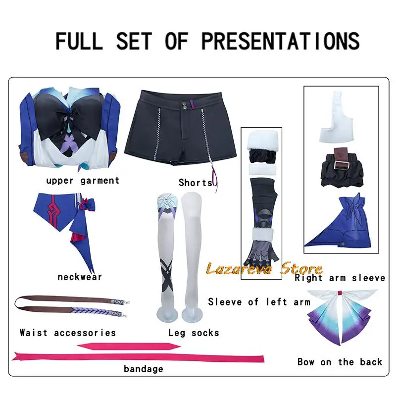 Seele Honkai Star Rail Cosplay Costume Game Seele Wig Babochka Dress Uniform Outfit Underworld Belobog Halloween Party Costume