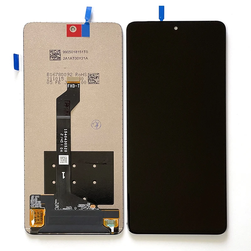 Imagem -05 - Tela de Exibição Lcd Original para Huawei Painel de Toque Digitalizador Moldura Lcd Nova se 9se 5g Honra 50 se Jlh-an00 678