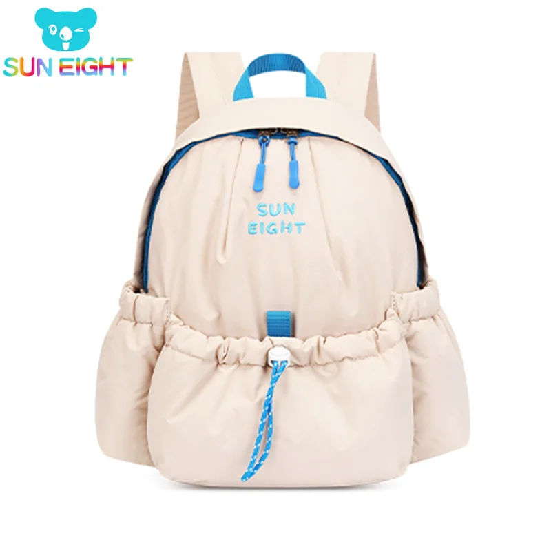 

SUN EIGHT Daily Pull Backpack Soft Satchels Small Size School Bag Candy Colors 12inch
