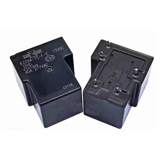 

HOT 12V relay 832HA-1C-F-12VDC 832HA 1C F 832HA1CF12VDC High power relay 12VDC DC12V 12V 40A 5PIN
