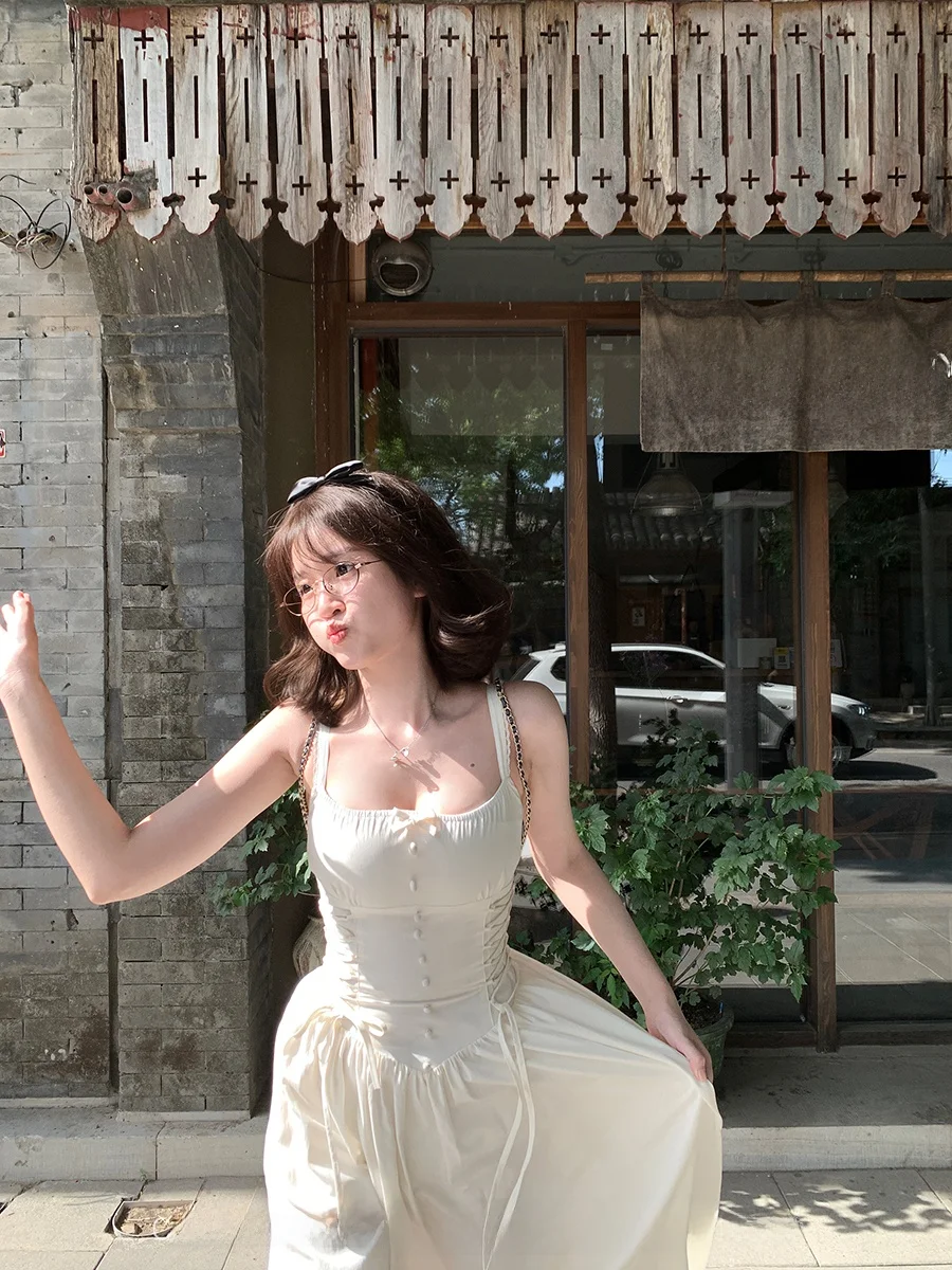 

Летняя длинная юбка А-силуэта Callmeear Qingdao Design Sense с поясом на талии, женская модная юбка из нейлона и лиоцелла