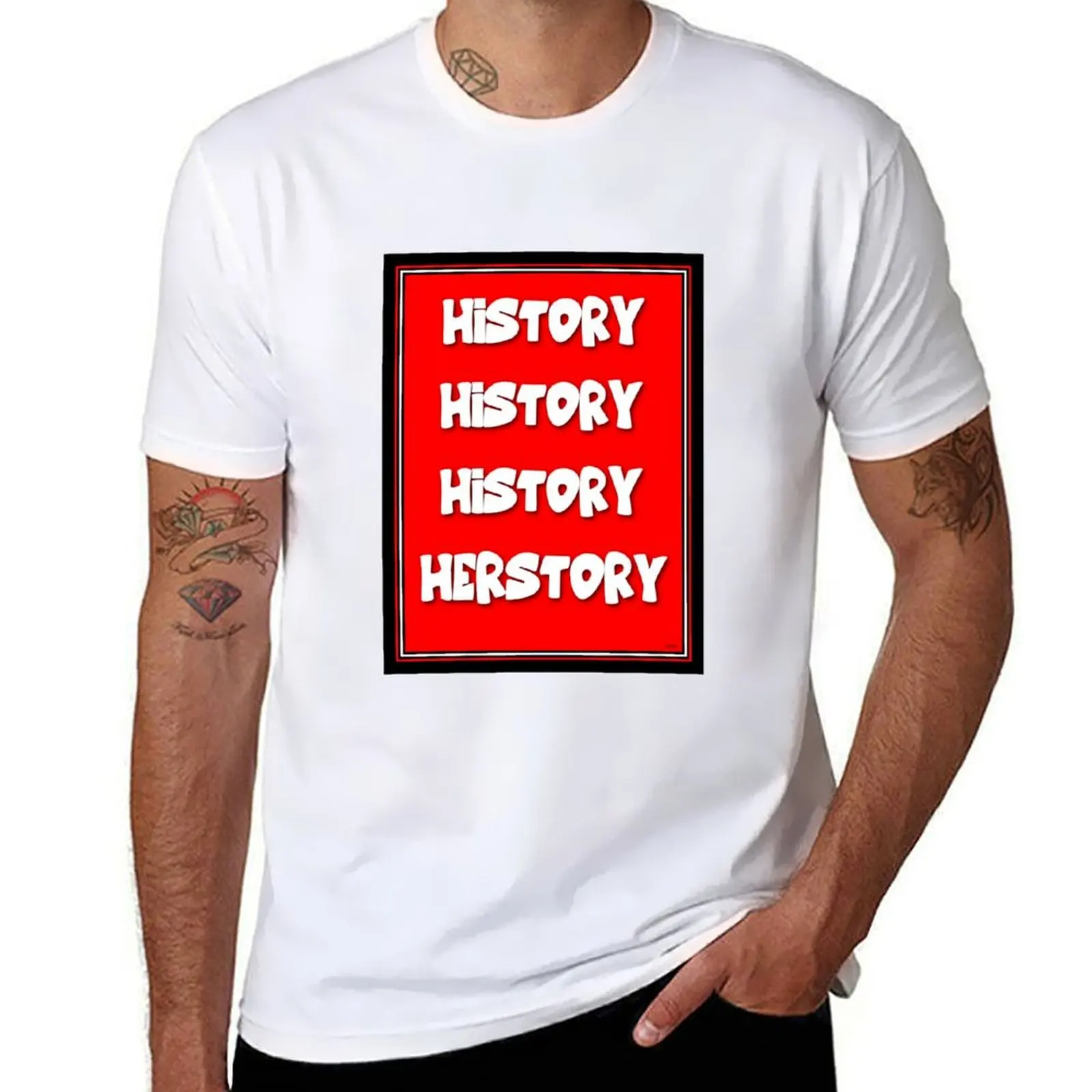 

HERSTORY T-Shirt t shirt man plain man t shirt heavy cotton T-Shirt