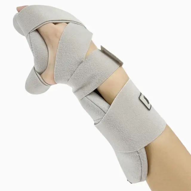1 sztuk odpoczynku ręka szyna noc Immobilizer nadgarstek Finger Brace kciuk stabilizator Wrap dla nadgarstka tunel ból skręcenia złamania