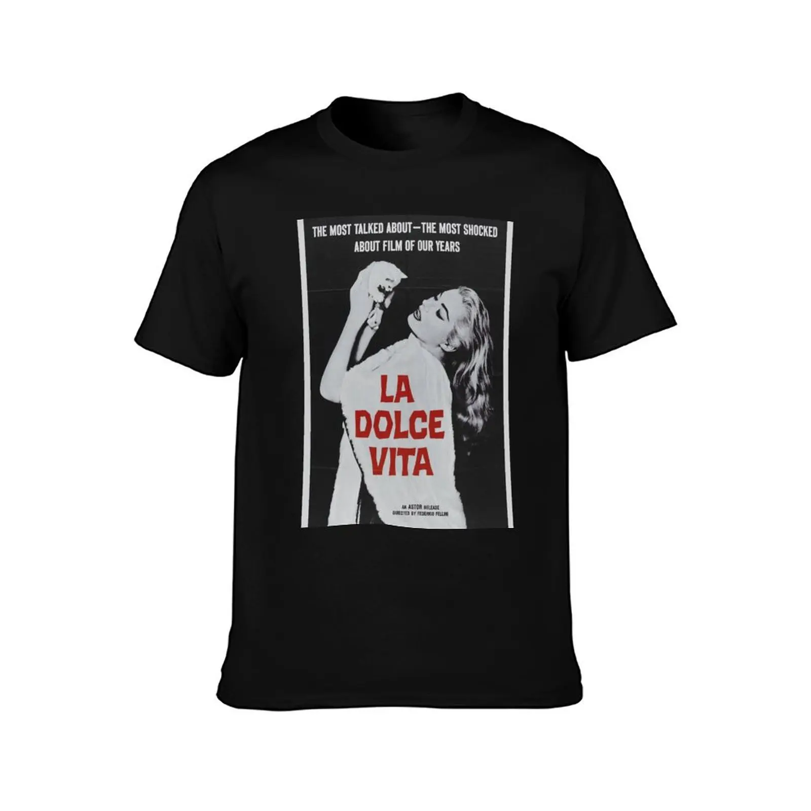 Womens and Girl La Dolce Vita T-Shirt Large Size Breathable Tee T-Shirt