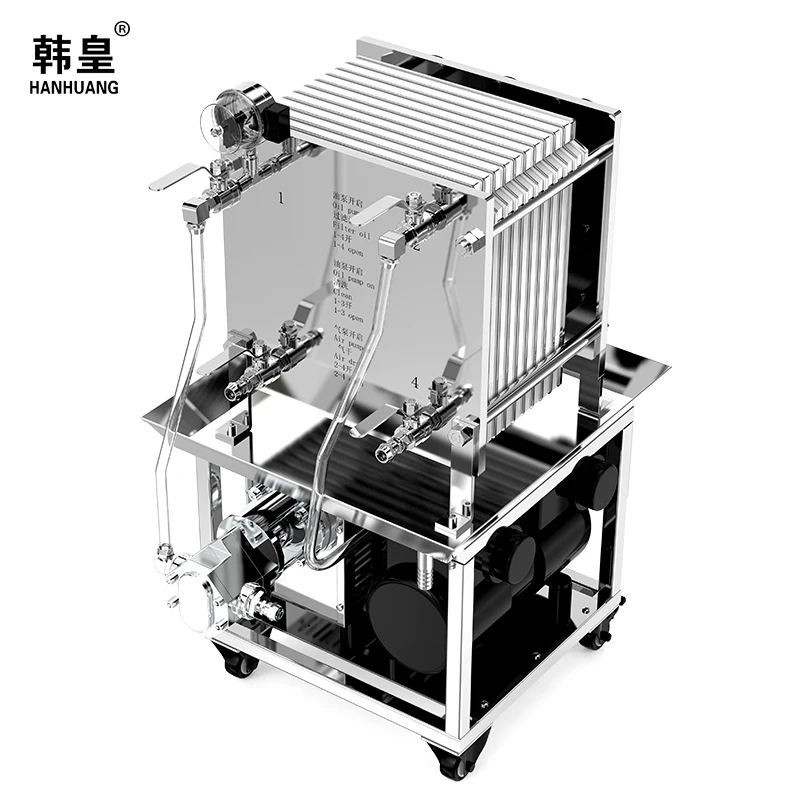 

Edible Oil Filter Machine K50 304 Stainless Plate Frame Press Frying Oil Purifier Kitchen Set Vegetable Oil Filtering System