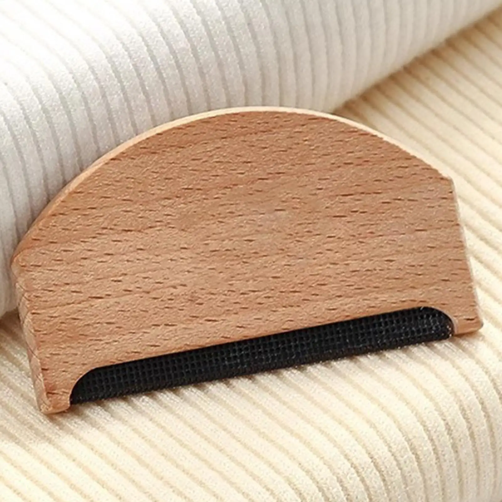 Wollkamm aus Holz, Fusselentferner für Kleidung, Bürste zur Entfernung von Fusseln von Kleidung, Strickwaren und Wollpflege