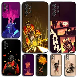 Team F-Fortress 2 Game Phone Case For Samsung Galaxy A13,A21s,A22,A31,A32,A52,A53,A71,A80,A91 Soft Black Cover