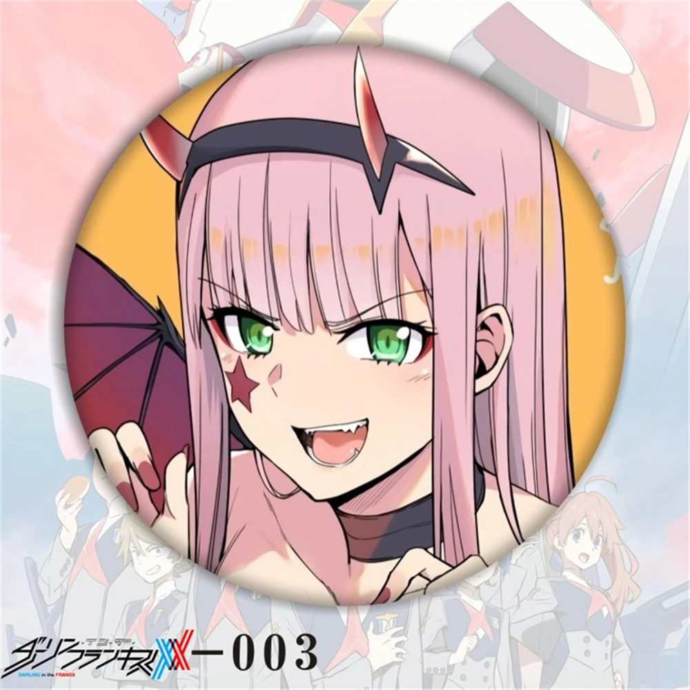 58mm Anime DARLING in the FRAN - Anime Cosplay Zero Two recensione e prezzo