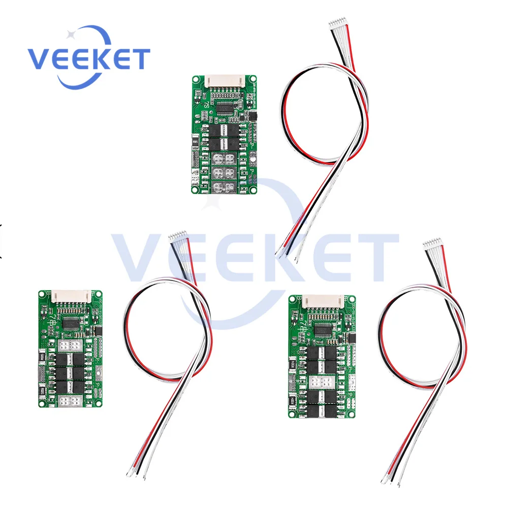

7S 24V Same Port Li-ion Battery Protection Board 10A 15A 18A Storage Inverter with Equalization with Temperature Protection