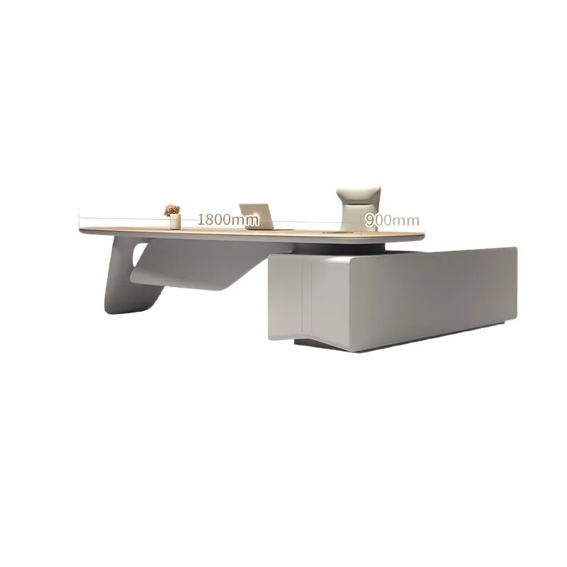 Light Luxury Desk for Office Durable Build Easy Installation Reliable Performance Scratch Resistant Reinforced Frame