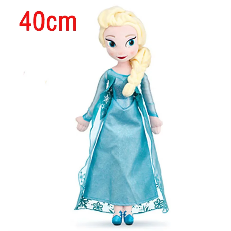 De Populaire Animatiefilm Frozen 30-50CM Pluche Poppen Anna Prinses Elsa Pop Voor Kinderen Meisjes Verjaardag kerstcadeaus