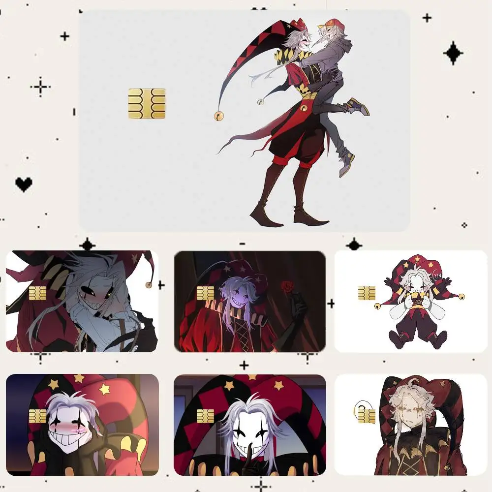 G-Game The Freak Circus HD Waterproof Card Skins Protective Stickers for Credit Bank Game Cards