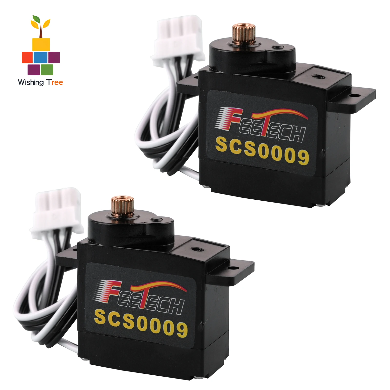 Feetech SCS009 Micro Servo 2.3kg.cm  Metal Gear 9g Lightweight for RC Helicopter/Robot/STEAM Education