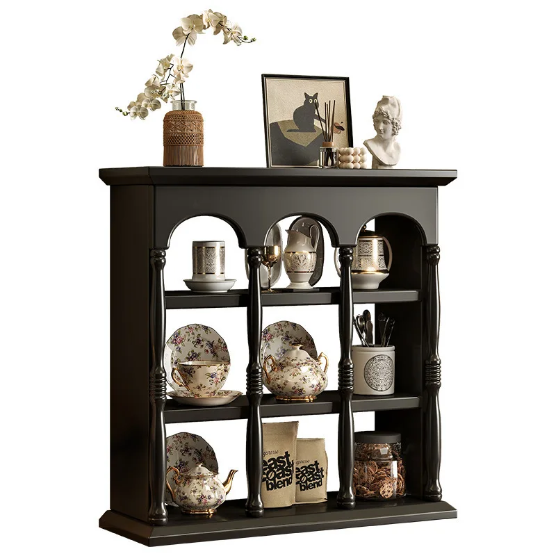 Coffee cup cup storage rack, wall hanging figure display rack