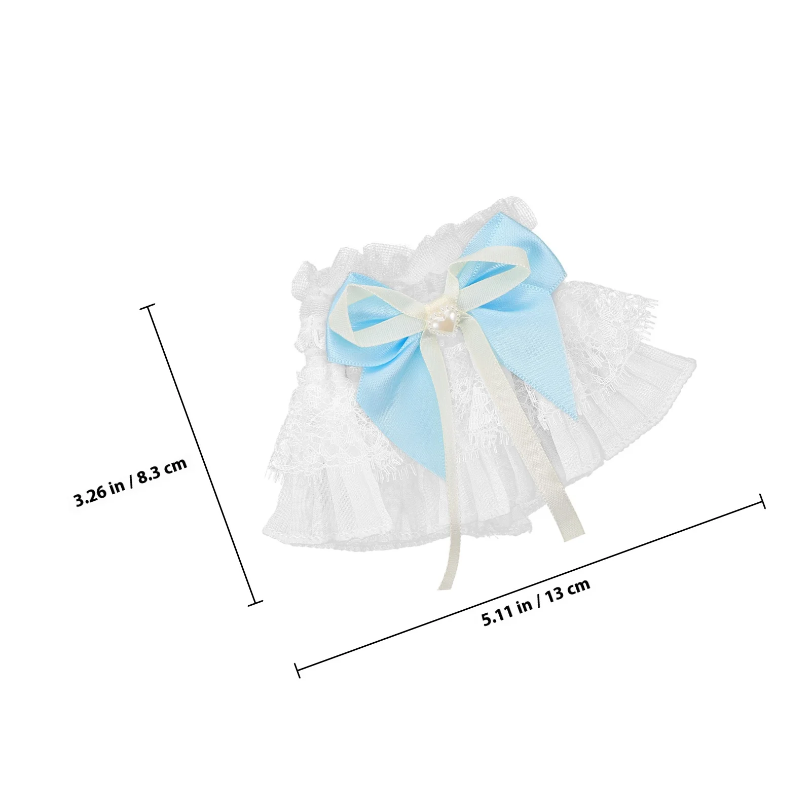 1 زوج الدانتيل الأصفاد المعصم الأزهار اكسسوارات الزفاف الزفاف تكدرت اليد الأكمام مطاطا سوار المرأة تصميم أنيق