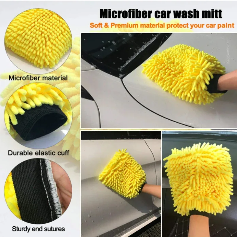 20 Pcs Car Washing Kit Detailing Brushes Cleaning Car Air Outlet Gap Brush Set for Interior Exterior Wheel Dashboard Clean