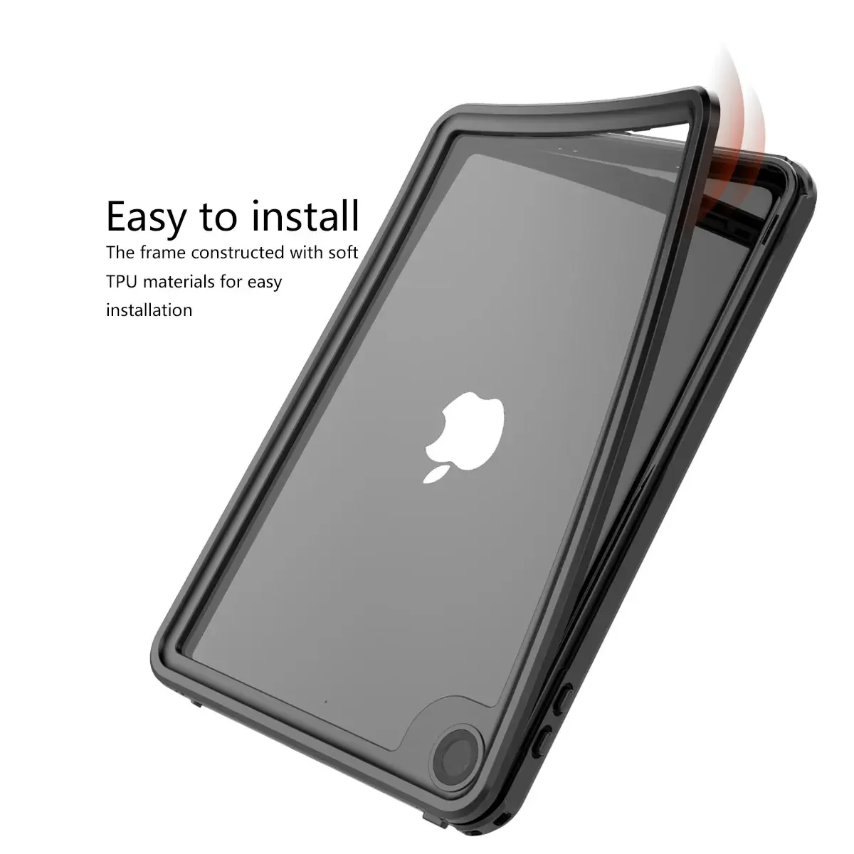 IP68 Waterproof Case For iPad Mini 5 Case Anti-Scratch Full Screen Protector Shockproof Cover For New iPad Mini 4 Case