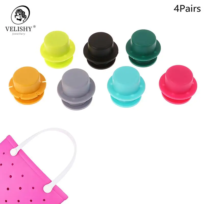 1セットの交換用ボタンとハンドル用バッグ,プレスリベット,バッグ,アクセサリー,ビーチバッグ,ボタン