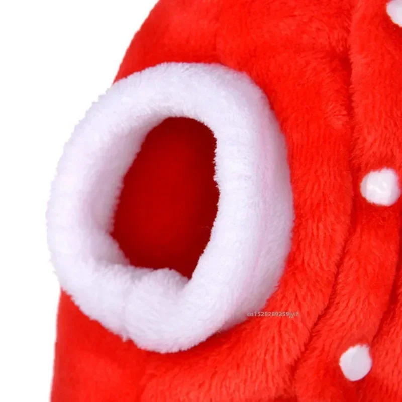 Christmas Dog Clothes Santa Costume for Puppy Chihuahua Yorkshire Pet Cat Clothing Jacket Coat Costume 2024 New Year