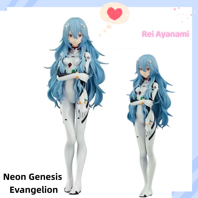 Neon Genesis Evangelion Rei Ayanami Figure - Anime Girl Model Toy, Desktop PC Case Display Ornament, Gift