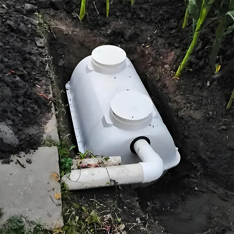 Lightweight Underground  FRP Fiberglass Plastic Septic Tank for Residential