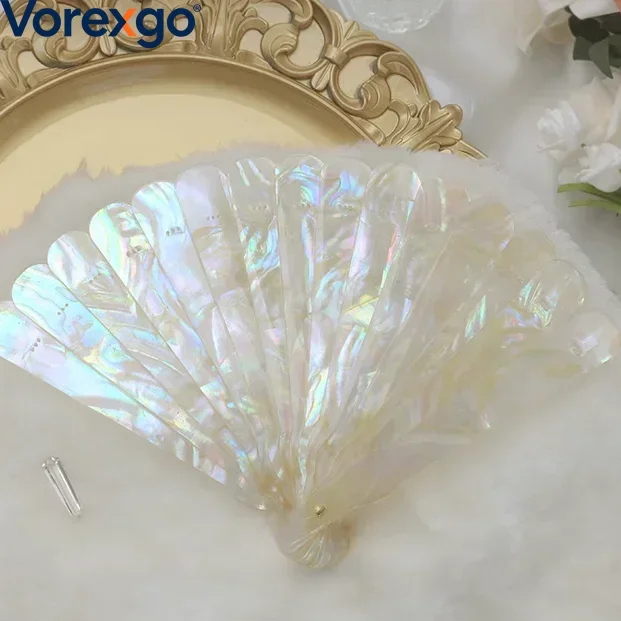 Fan, Handmade Epoxy Snail Shell Fan, Hot Sale