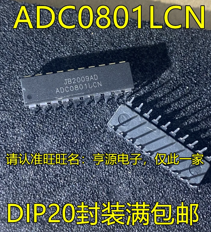 

Оригинальный чипсет ADC0801 ADC0801LCN DIP20 IC, 10 шт.