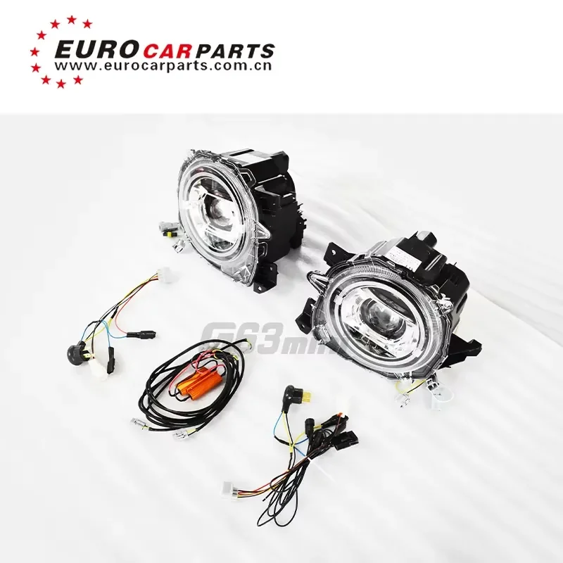 High Quality Car Autoparts W464 Style Headlight Fit for Jimny Car Led Headlamp Front Head Lamp Light Car Exterior Accessory