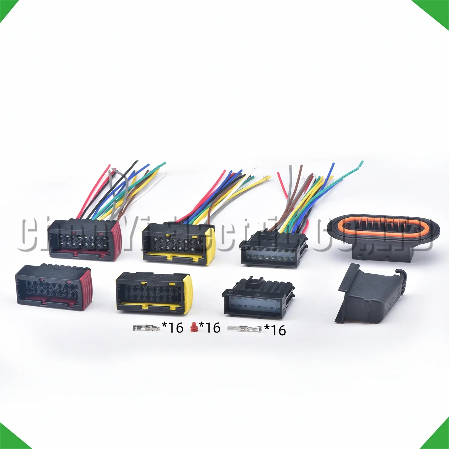 15/16Pin מחבר עמיד למים לרכב ECU Modulo Pld חיבור חוט תקע A 001530022 964589 -1 2- 968814 -2 1- 967242 -1 1- 965427 -1
