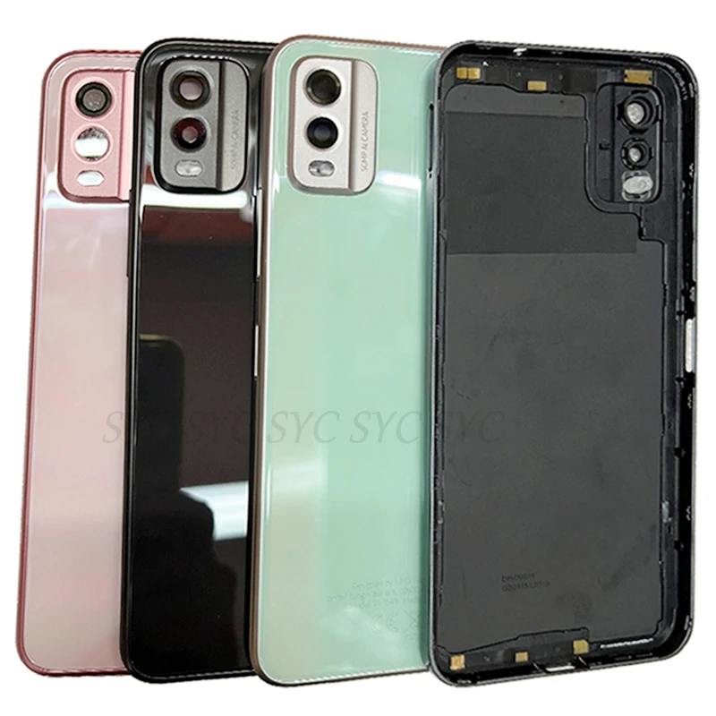 Back Cover Rear Door Case Housing For Nokia C32 Battery Cover with Camera Frame Lens Repair Parts