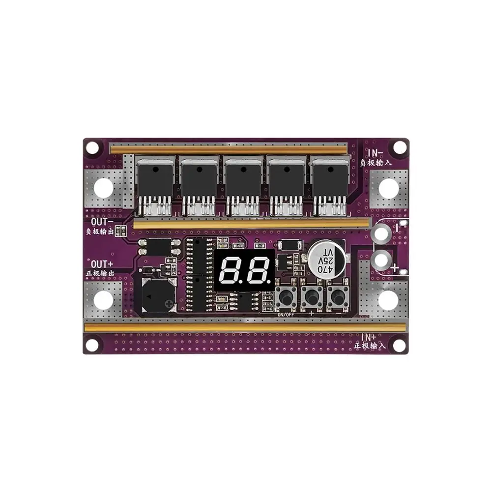 Circuito saldatore a punti digitale 1700A 12V Trigger automatico capacità ad alta corrente con penna per saldatura a 8 lati per batteria al litio