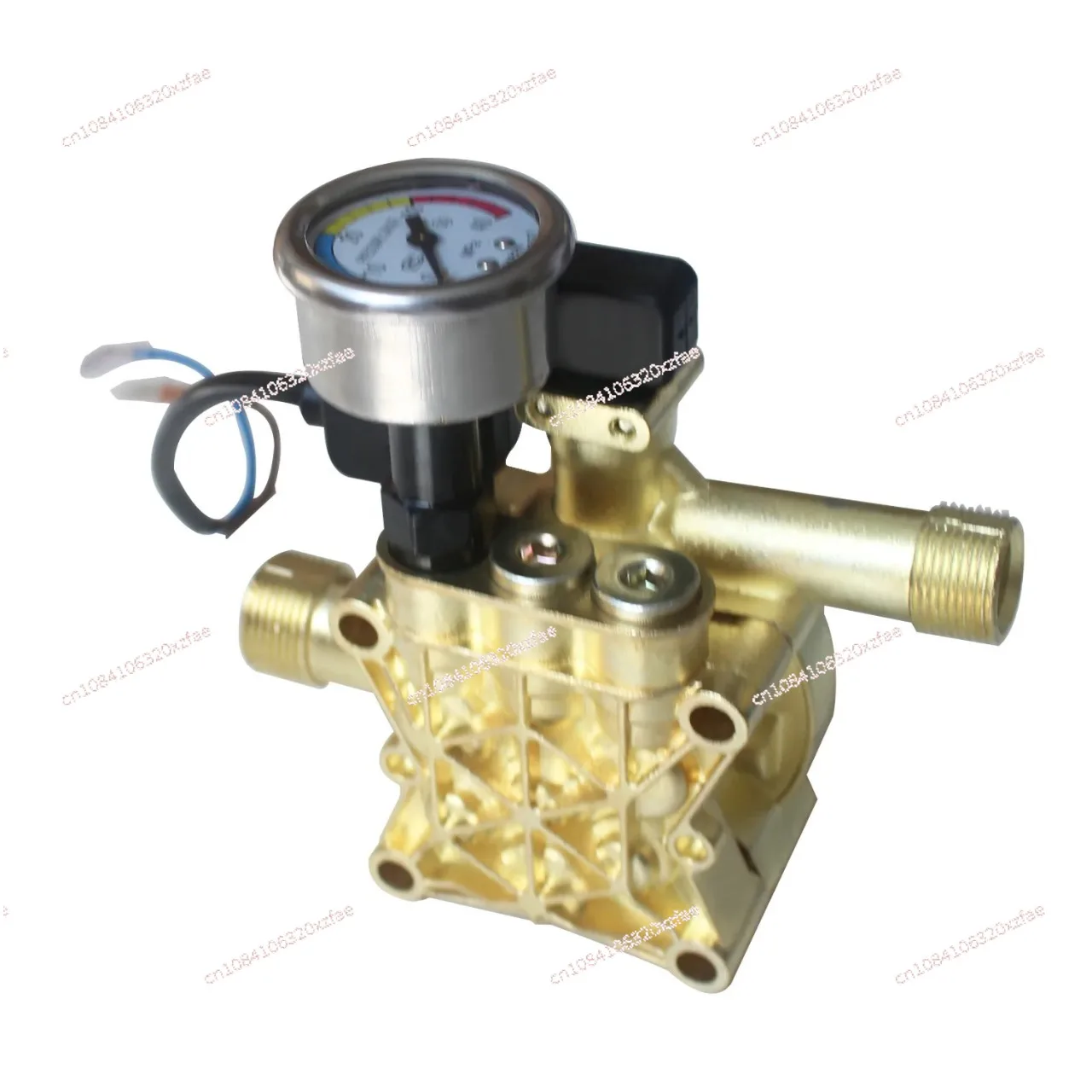 For Household Car Washer 220V Pressure Washer Cylinder Head Pump Portable Pump Parts Pressure Washer Water Pump Head Assembly