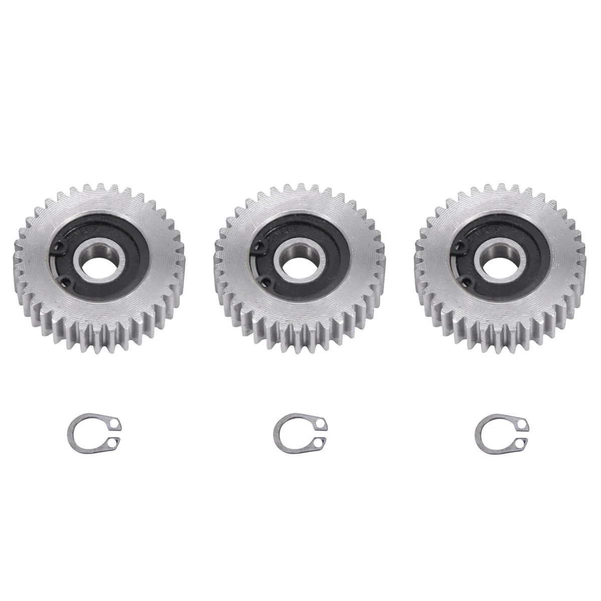 3 Pieces Gear Diameter:38 Mm 36 Tooth Thickness:12 Mm Electric Vehicle Steel Gear