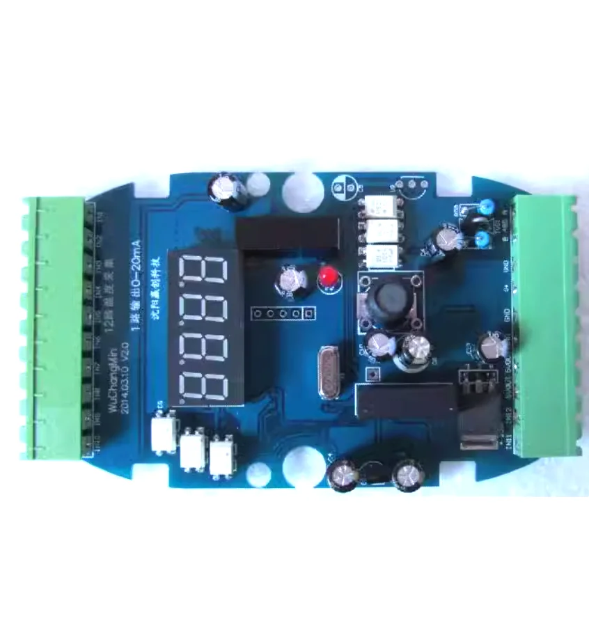 12Channel Inspection Table RS485 for AM2301 Temperature and Humidity Collector Module