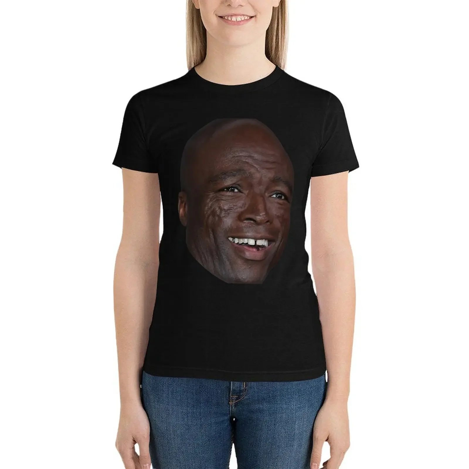 Seal Cinq T-Shirt female summer top tees korean fashion Women's summer blouses 2024