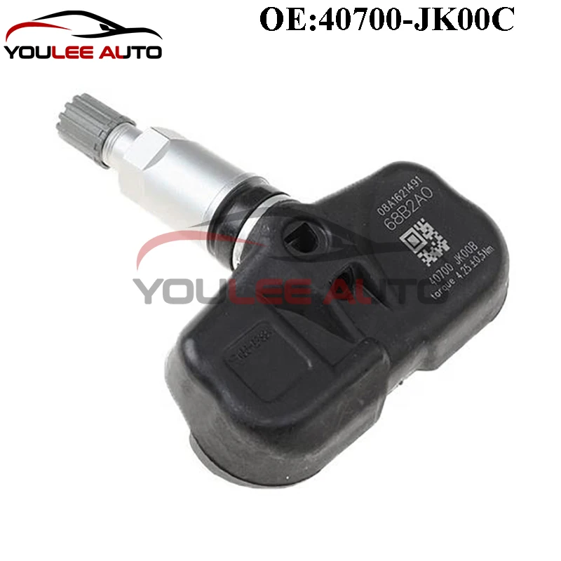 

Датчик давления в шинах 4 шт. 40700-JK00C 40700JK00C TPMS для Infiniti EX35 FX35 G35 G37 Nissan 370Z Cube Juke Murano Rogue Versa