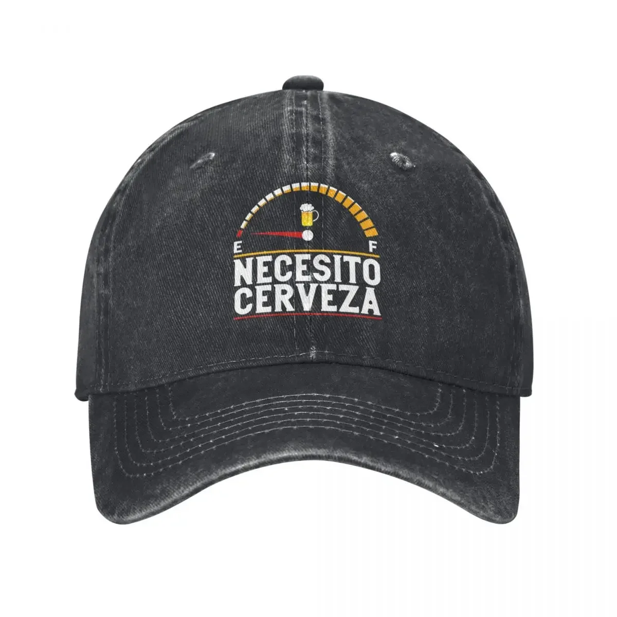 Necesito Cerveza Funny Quote Baseball Cap Vintage Distressed Washed Need A Bee Snapback Cap Unisex Outdoor Gift Caps Hat