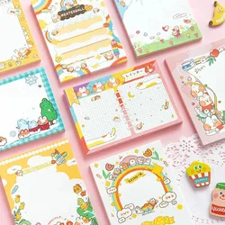 50 Sheets Kawaii Little Cat Memo Pad Cute Stationery N Times Sticky Notes Portable Notepad School Office Supply Papeleria