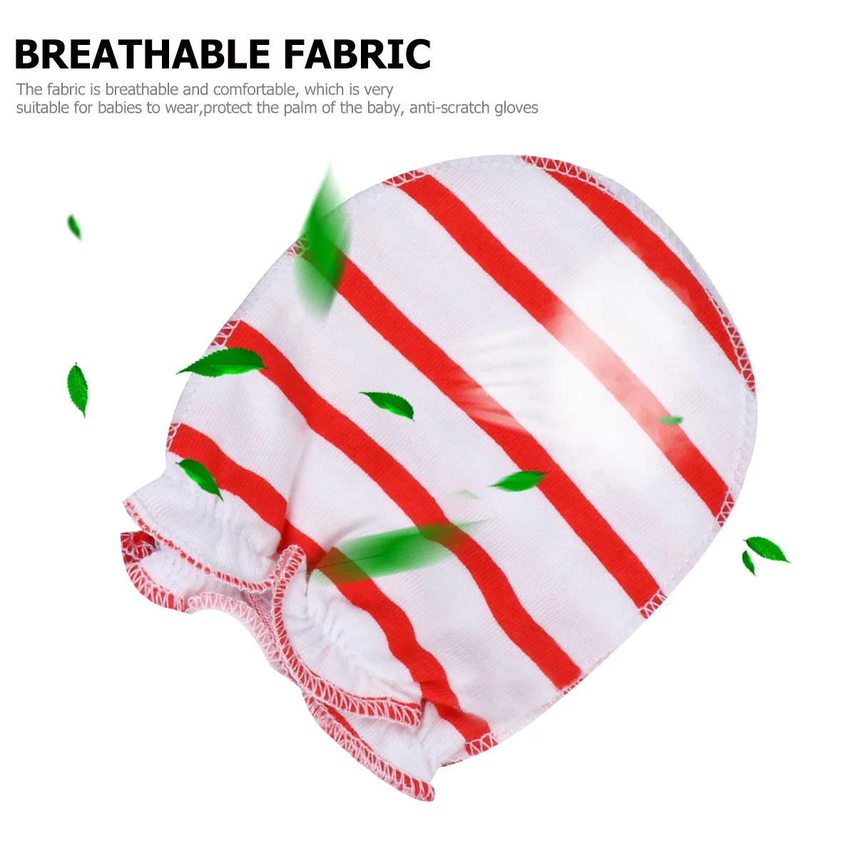 

6Pairs Anti-Grasping Gloves Breathable Cotton Mittens Soft Protection Scratch Prevention Gloves