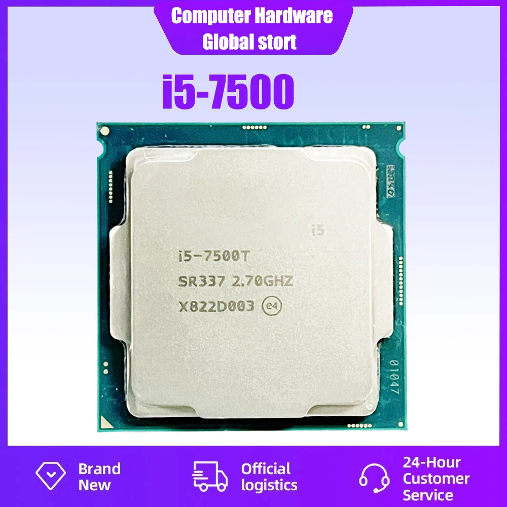 

Б/у процессор Core i5-7500T i5 7500T 2,7 ГГц четырехъядерный четырехпоточный Процессор 6 Мб 35 Вт LGA 1151