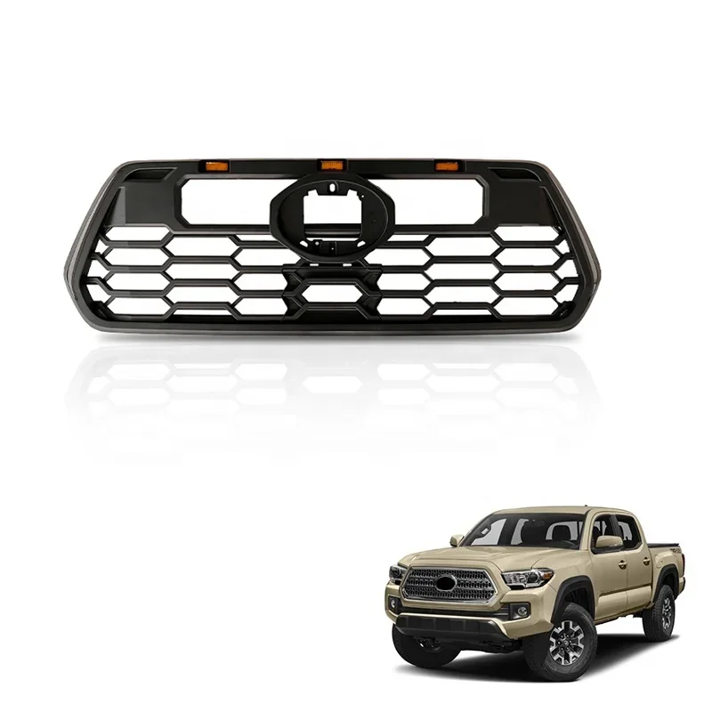 

Gobison 2016-2022 4x4 Offroad Car Accessories Pickup Bumper Grille for Toyota Tacoma Grille