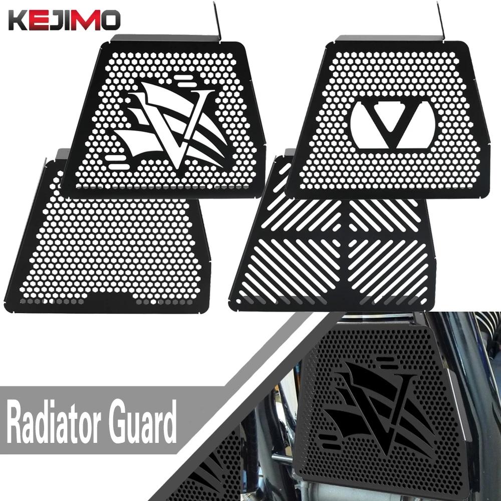 

Motorcycle CNC Radiator guard Oil Cooler Guard For Victory Cruiser Hammer Vegas 8 Ball King Pin Judge Highball Jackpot 2008-2024