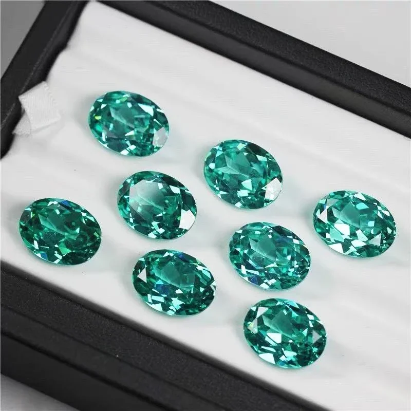 

lab Grown Paraiba Heart Cut Neon Blue Color for DIY Advanced Jewelry Making Inlay Ring Necklace Bracelet Selectable Certificate